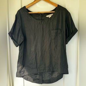 BCBG black blouse